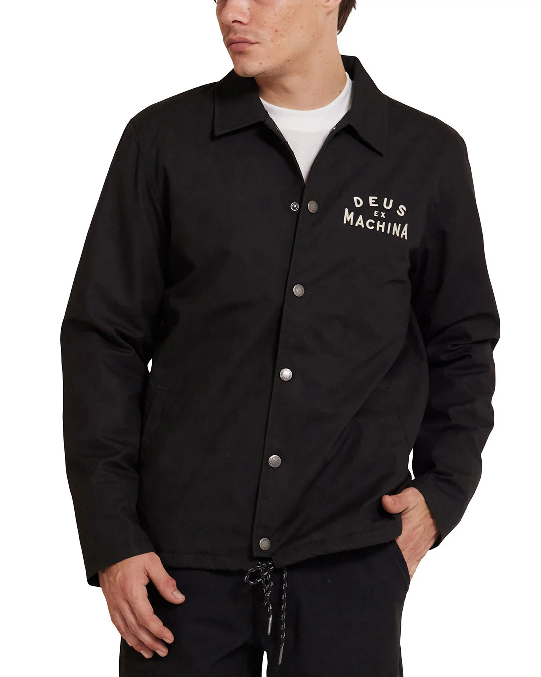 Workshop Coach Jacket - Black - Image 2